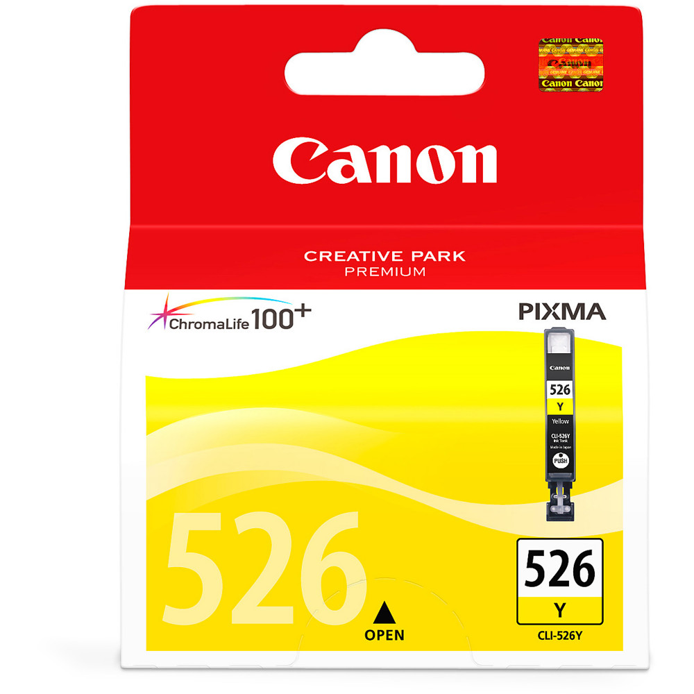 Canon ChromaLife100 Pixma CLI526Y Ink Cartridge Yellow