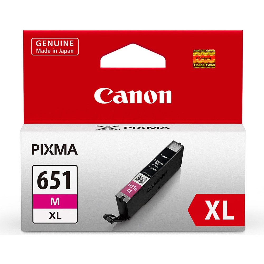 Canon Pixma CLI651XL Ink Cartridge High Yield Magenta