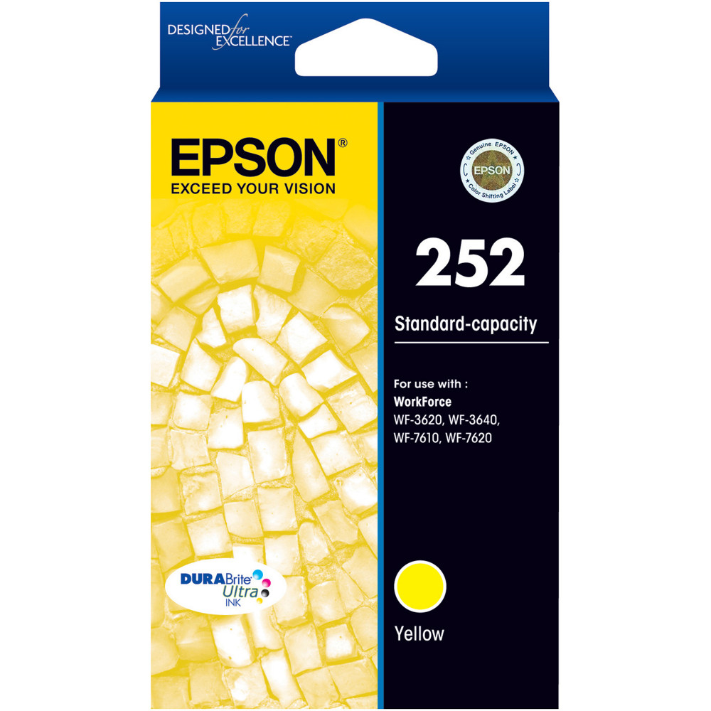 Epson 252 DURABrite Ultra Ink Cartridge Yellow