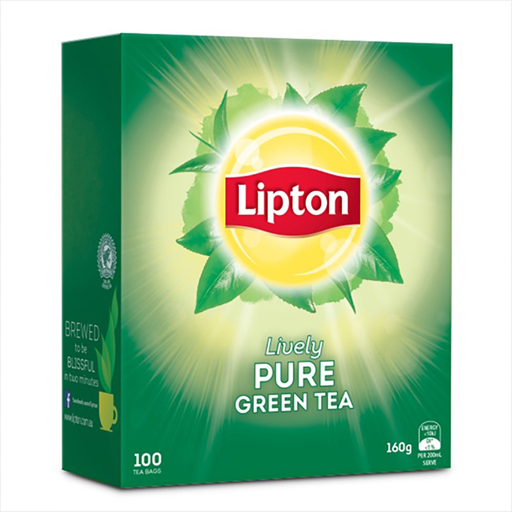 Lipton Green Tea Bags Pack of 100