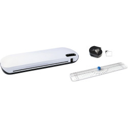 Stat A3 Laminator with Trimmer White