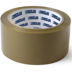 Cumberland Packaging Tape 45 Micron 48mmx75m Brown Pack 6