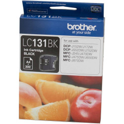 Brother Ink Cartridge LC-131BK Black 300 Page
