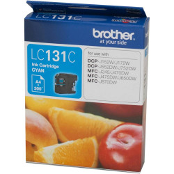 Brother Ink Cartridge LC-131C Cyan 300 Page