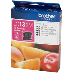 Brother Ink Cartridge LC-131M Magenta 300 Page