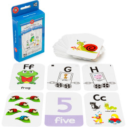 Learning Can Be Fun Flashcards Alphabet & Numbers Cards 1-10 Pack of 65