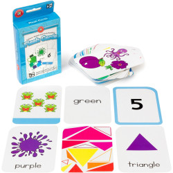Learning Can Be Fun Flashcards Colours Shapes & Early Numbers Pack of 65