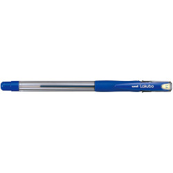 Uni SG100 Lakubo Ballpoint Pen Comfort Grip Broad 1.4mm Blue Pack of 12