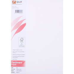 Quill Parchment Paper A4 90gsm White Pack of 100