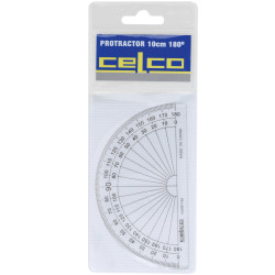 Celco Protractor 100mm 180 Degree Hangsell