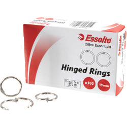 Esselte Hinged Rings No.7 19mm