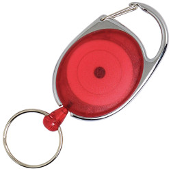 Rexel Snap Lock Key Holder Retractable Red