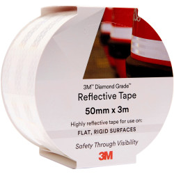 3M 983 Reflective Tape Diamond, 50mmx3m White