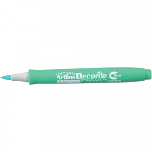 Artline Decorite Brush Markers Pastel Green Box of 12