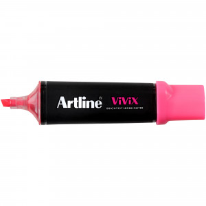 Artline Vivix Highlighter Marker Chisel 1-4mm Pink