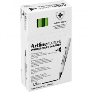Artline Supreme Whiteboard Marker Bullet 1.5mm Green Lime