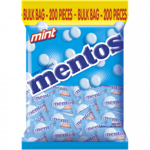 Mentos Lollies Mint Pillow Pack Portion Control 540g